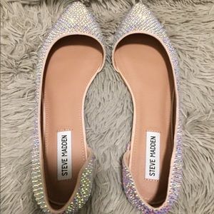 Steve Madden Rhinestone Flats